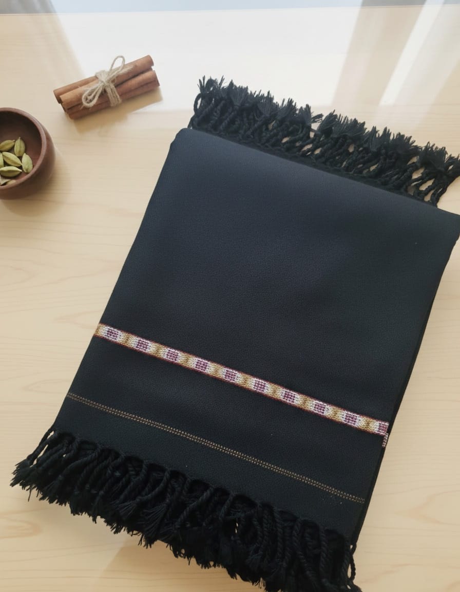 Pure Wool Gentleman's Shawl | Classic Warmth & Superior Quality