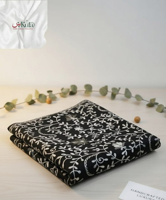 Luxury Embroidered Wool Shawl | Artisan Craftsmanship & Premium Warmth