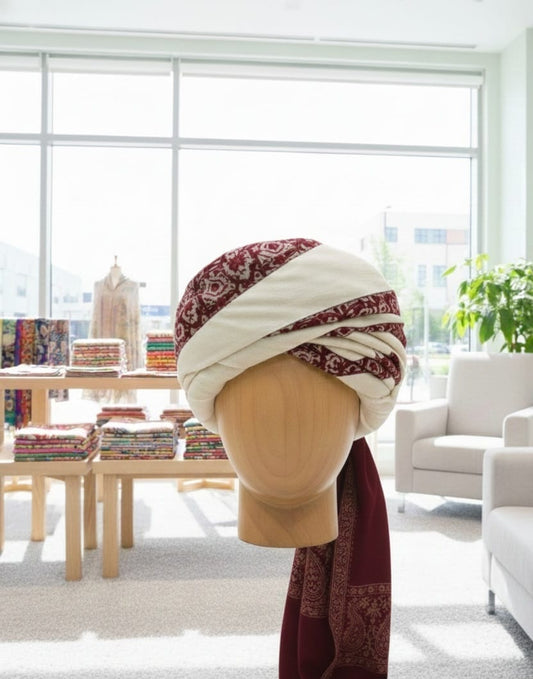 Premium Wool Omani Rumaal | Traditional Elegance & Winter Warmth