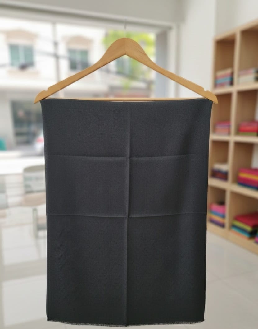 Women's Plain Texture Stole | Minimalist Everyday Layering Wrap